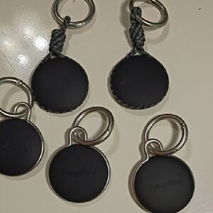 Heyday Black and Silver Keychain Collection